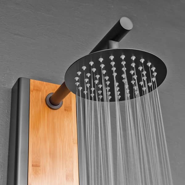 Multi Functional Portable Outdoor Shower Stand with Adjustable Shower Head 