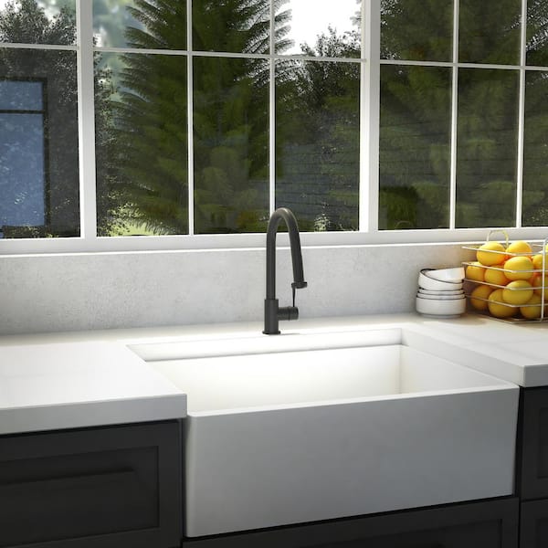 ZLINE Monet Kitchen Faucet in Matte Black (MON-KF-MB)