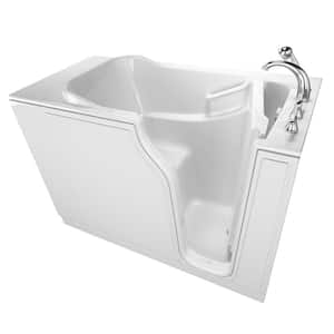 Gelcoat Entry Series 52 in. x 30 in. Right Hand Walk-In Air Bathtub in White