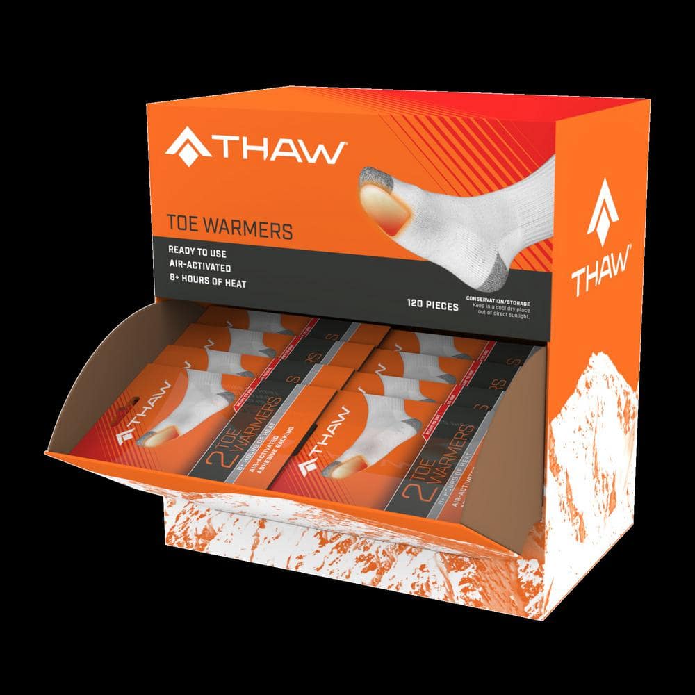 1-Size White Disposable Toe Warmers Bulk (120-Pack) price history on PriceWatchPro