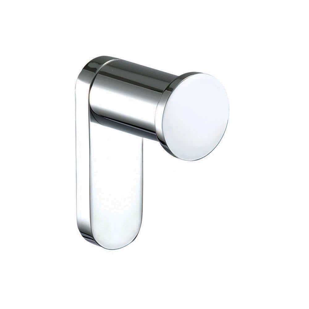 MODONA Oval Single Robe and Towel Hook in Polished Chrome / 2 pack 