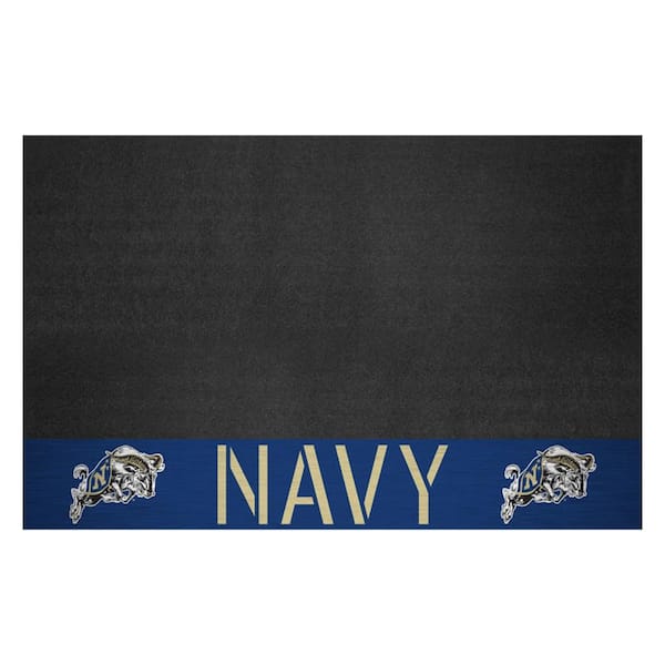 FANMATS NCAA U.S. 26 in. x 42 in. Naval Academy Grill Mat