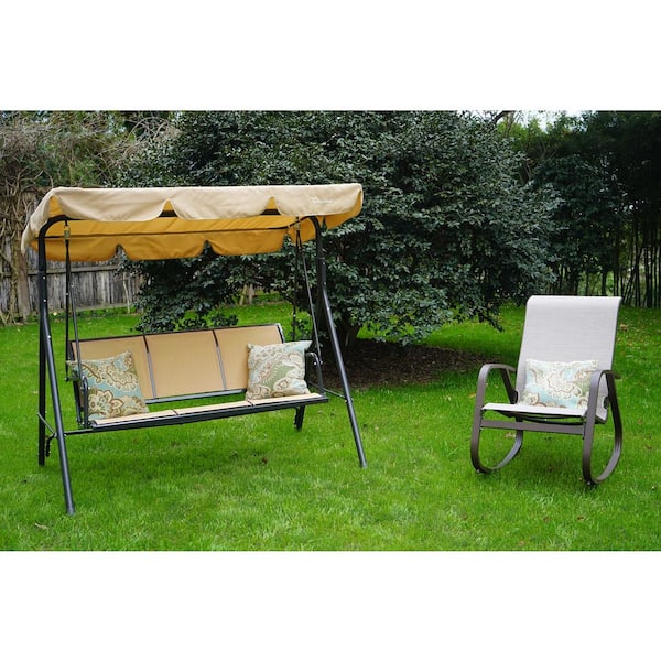 garden swing bench argos