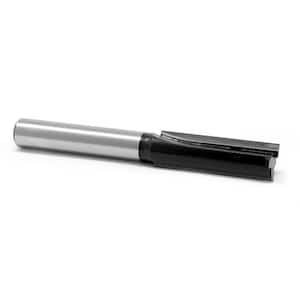 5/16 in. Straight 2-Flute Carbide Tipped Router Bit with 1/4 in. Shank