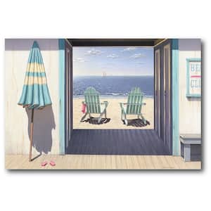 Beach Club Gallery-Wrapped Canvas Wall Art 18 in. x 12 in.