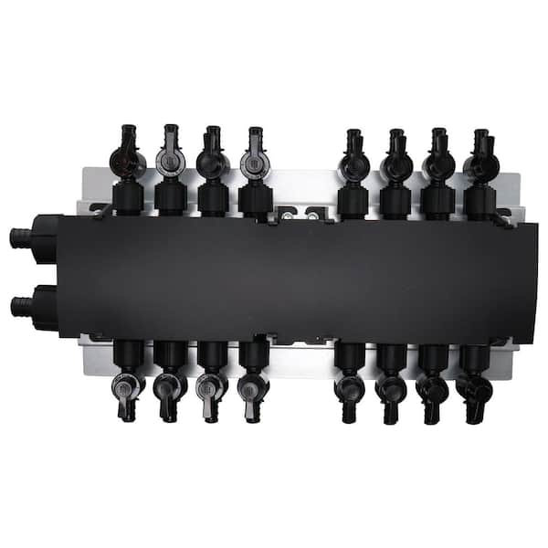 16-Port PEX-B Manifold with 1/2 in. Poly Alloy Valves