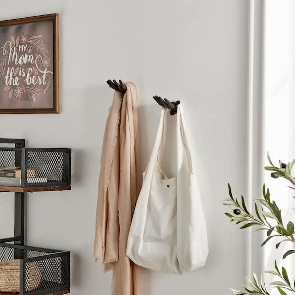 Cast Iron Tree Hook, Towel Hook, Bedroom Wall Hanger, Coatroom