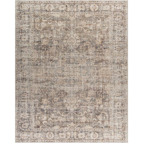 Becki Owens Marlene Dark Brown Medallion 2 ft. x 4 ft. Indoor Area Rug