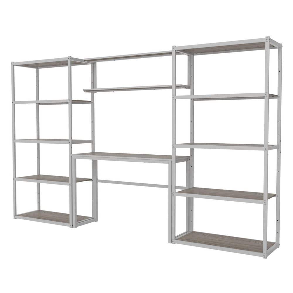 FRK5SA Series 120 in. W x 71 in. H x 16 in. D Heavy-Duty Workstation System, Freestanding Cabinet in White price history on PriceWatchPro