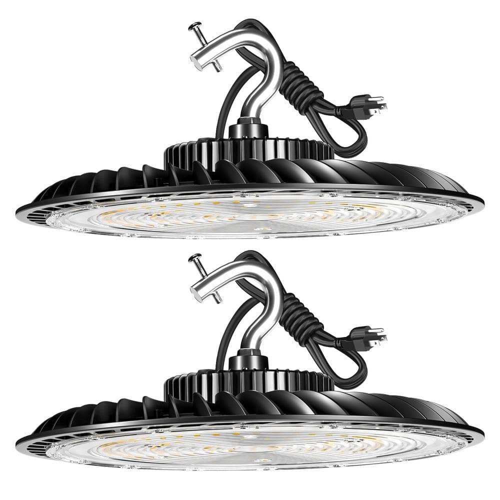 320W LED High Bay Light 48000LM High Bay LED Shop Lights AC100-277V Commerc