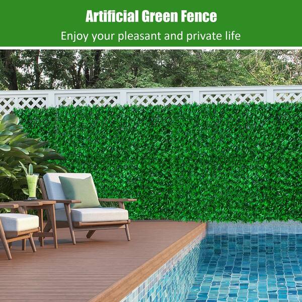 【IRON】Grass様★専用ページ 120 in. x 40 in. Green Artificial Grass Hedge Panel Outdoor Garden