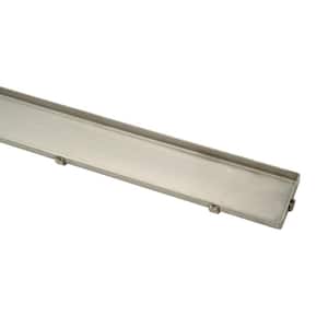 28 in. Stainless Steel Linear Shower Drain with Tile In-Lay Grate