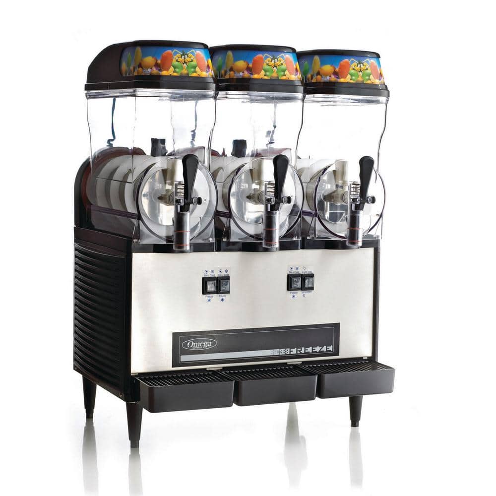 Frozen Black/Stainless Steel Triple Chamber Bowl Granita Machine price history on PriceWatchPro