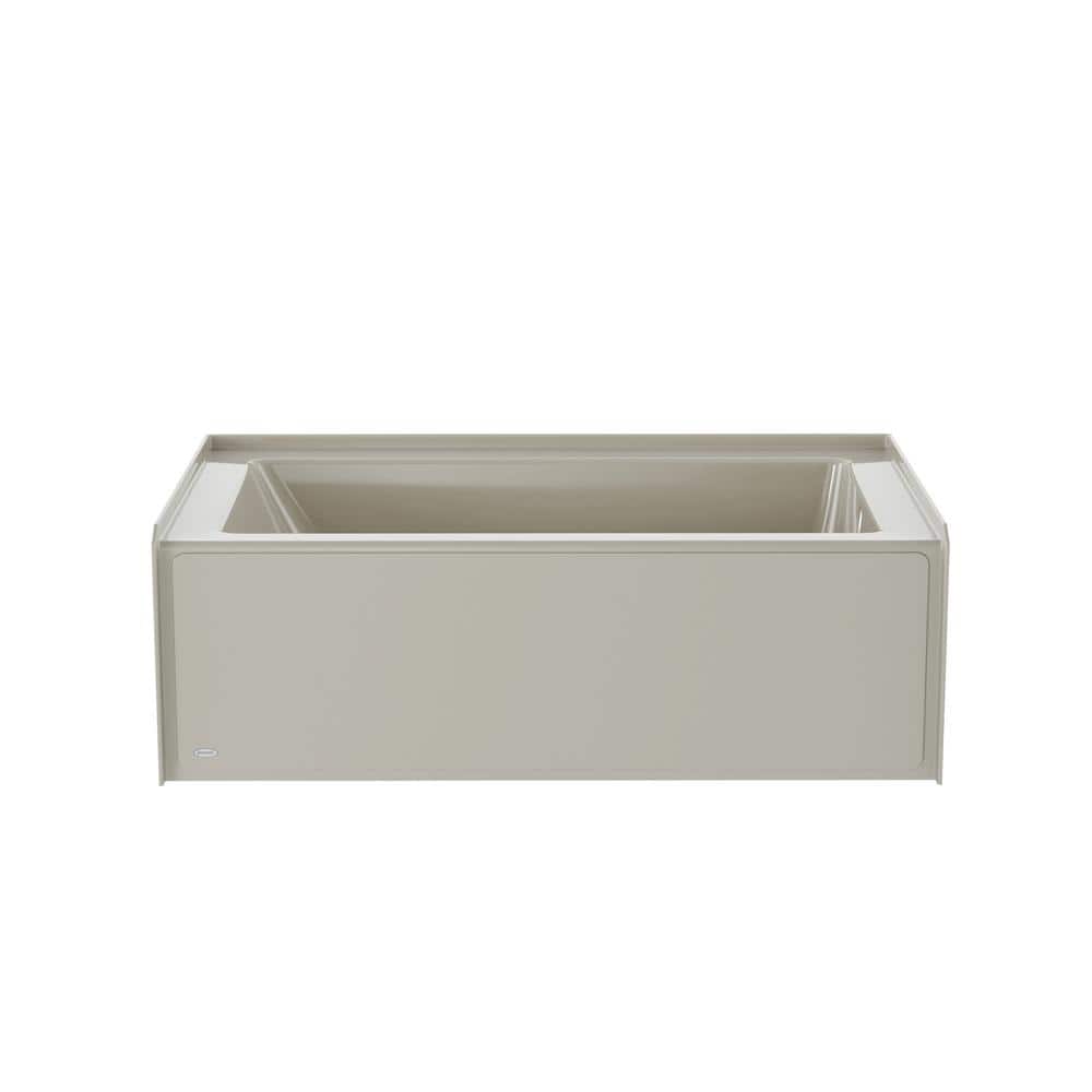 PROJECTA 60 in. x 36 in. Skirted Whirlpool Bathtub with Heater with Right Drain in Oyster -  JACUZZI, RB25969
