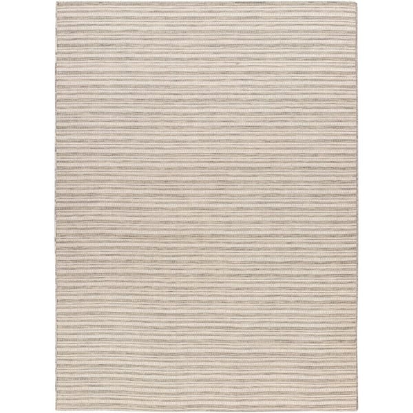 Artistic Weavers Hampton Red/Beige Stripes 4 ft. x 6 ft. Indoor/Outdoor Area Rug