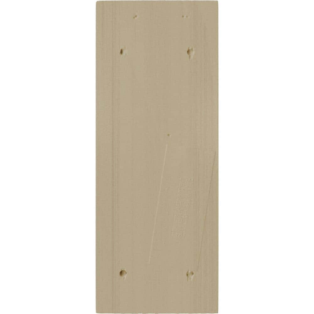 Hamilton 9" Beige Rubberwood Traditional Bracket