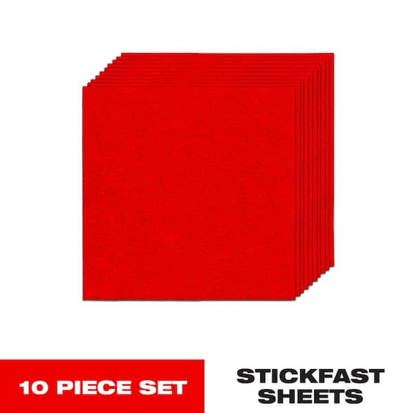 4-1/2 in. x 4-1/2 in. Assorted 1/4 Sanding Sheets