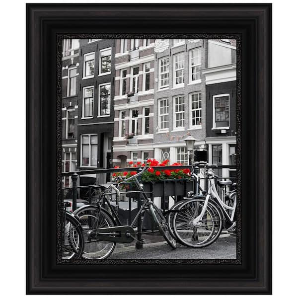 Amanti Art Parlor Black Picture Frame Opening Size 16 x 20 in.
