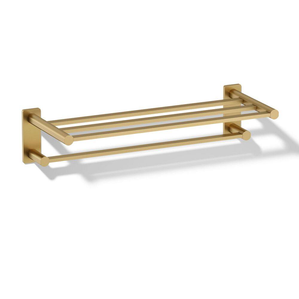 KOHLER Parallel 24 in. Wall Mounted Hotelier Guest Towel Holder in