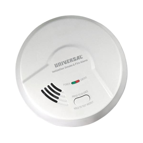 Universal Security Instruments Battery-Operated Ionization Smoke and Fire Alarm