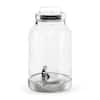 Style Setter Magnolia Grove 2.7 Gal, Clear, Cold Beverage Glass Dispenser  for Cold Drinks, with Leak Proof Acrylic Spigot 410416-RB - The Home Depot