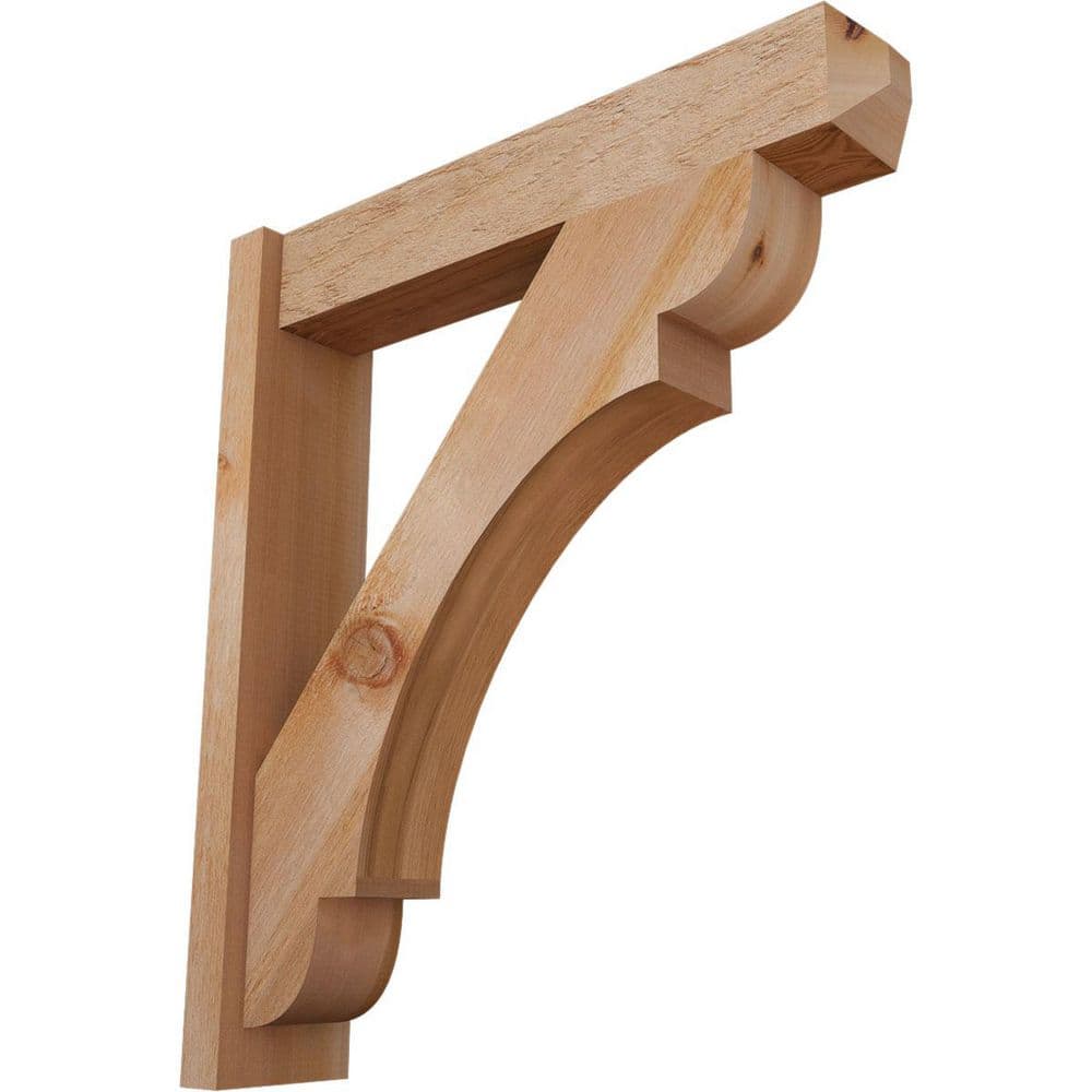 6 in. x 32 in. x 28 in. Western Red Cedar Olympic Craftsman Rough Sawn Outlooker price history on PriceWatchPro