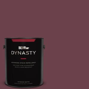 1 gal. #110D-7 Vin Rouge Matte Interior Stain-Blocking Paint & Primer