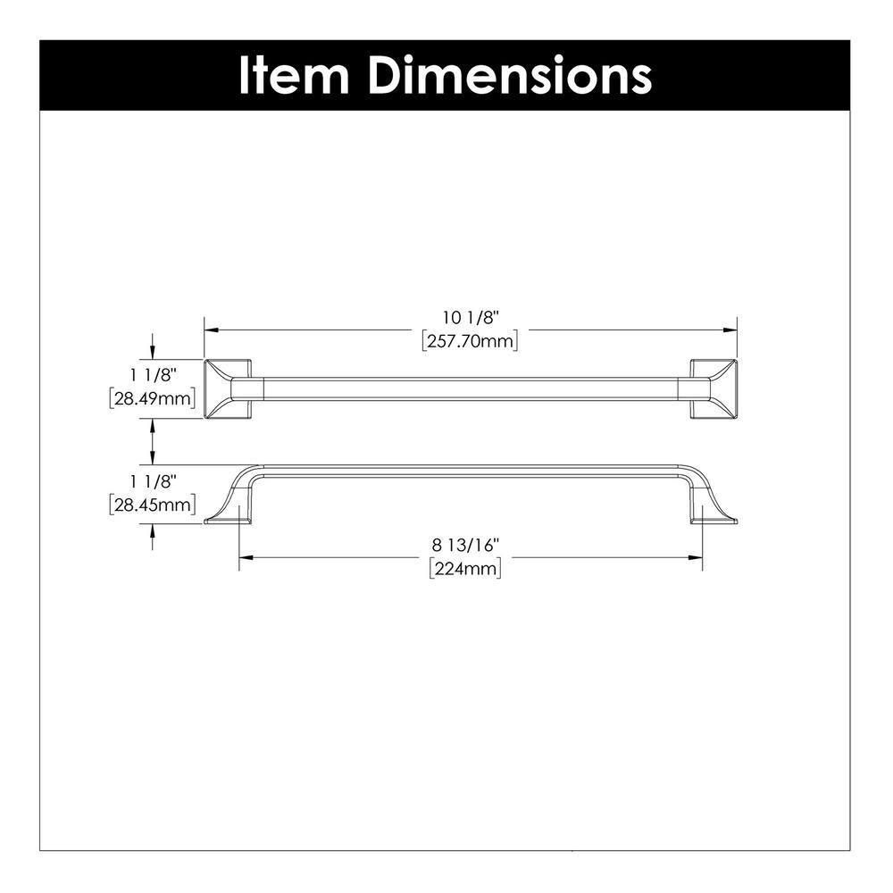 Forge Black Iron Cabinet Drawer Pulls with Mounting Hardware