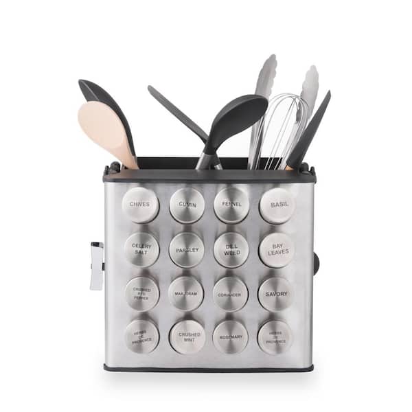EveryDay Solutions 33 Pc. Mombo Combo Filled Spice Rack & Tool Organizer