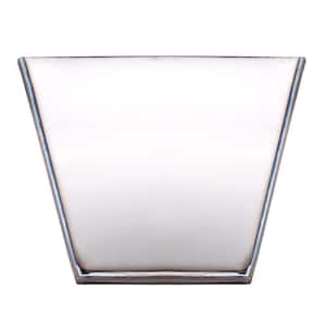 12 in. Stainless Steel Mud Pan with Sheared Edges