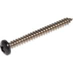 Hillman #10 1 In. Phillips Pan-Head Sheet Metal Screws (12-Pack) 44373