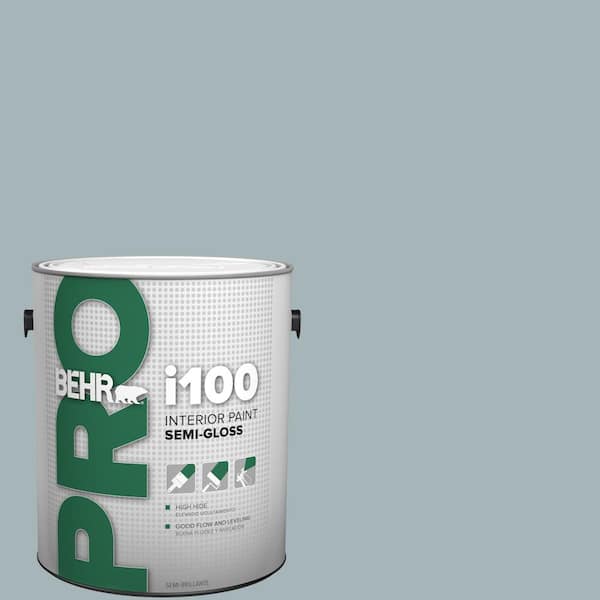 BEHR PRO 1 gal. #ECC-22-2 Bay View Semi-Gloss Interior Paint