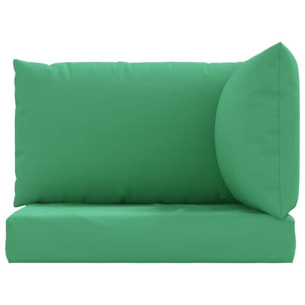 23.6 x 2.4 3-Piece Oxford Fabric Water Resistant Outdoor Sofa Cushions in Green