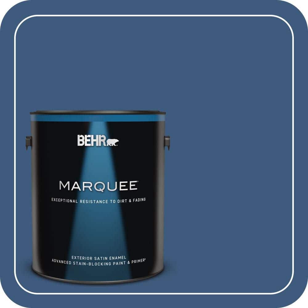 1 gal. #M520-7 Admiral Blue Satin Enamel Exterior Paint & Primer price history on PriceWatchPro
