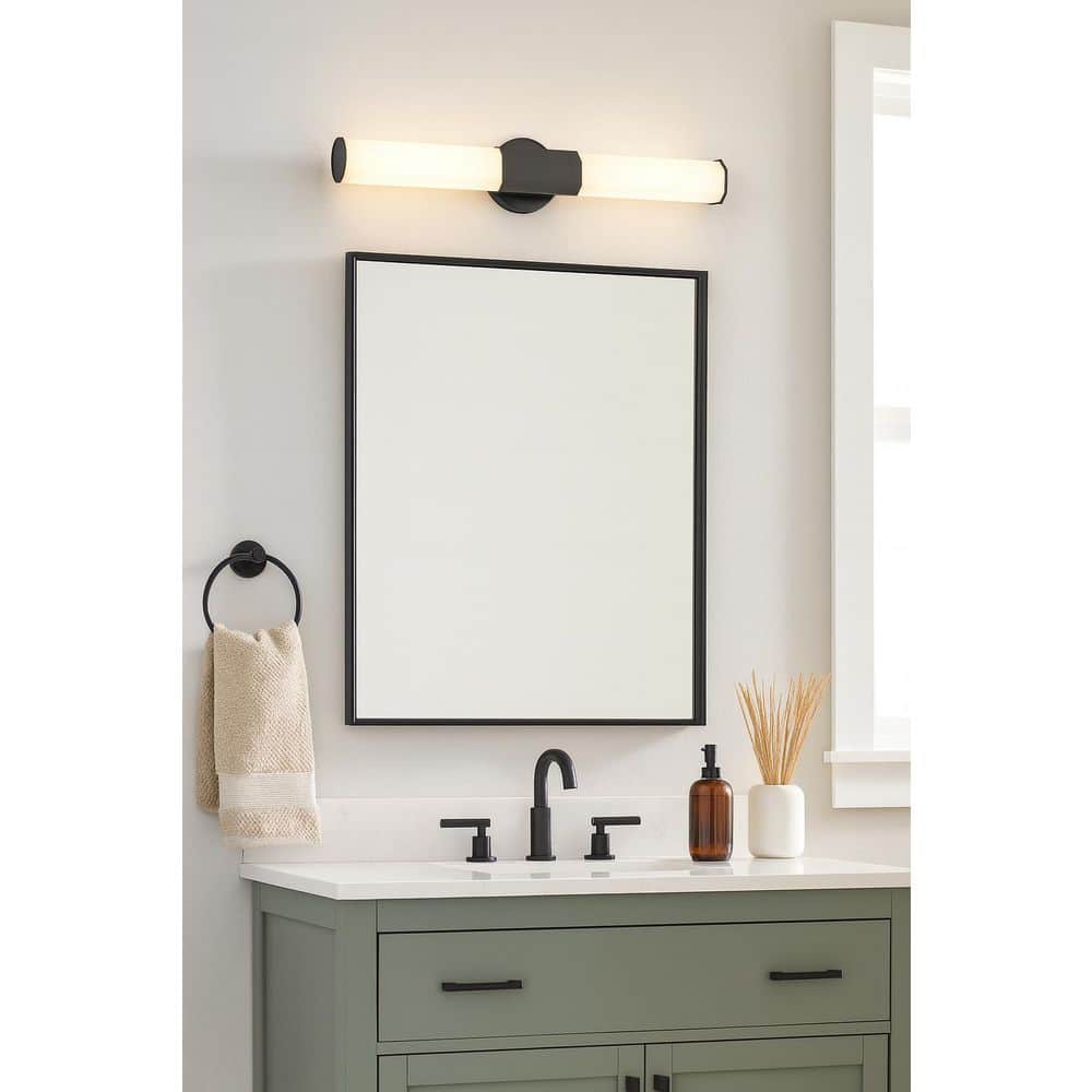 HINKLEY Facet 32.00-Watt Integrated Led Black Oxide Integrated Led