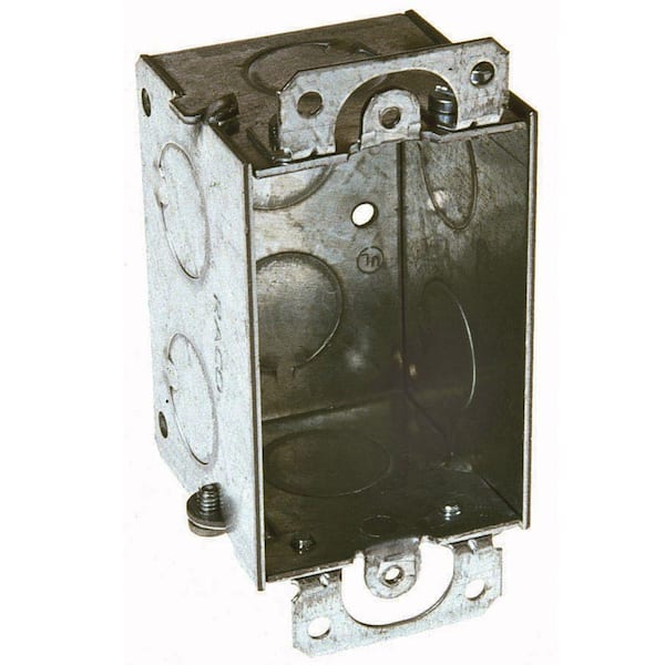 RACO 3 in. x 2 in. Gangable Switch Electrical Box, Plaster Ears (20-Pack)