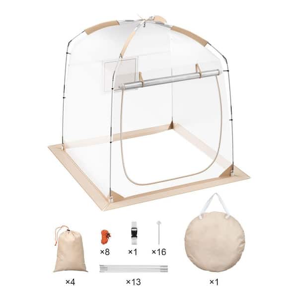 Sports Tent, 2-4 People, Instant Weatherproof Shelter, Clear View Outdoor Bubble Tent for Soccer, Football