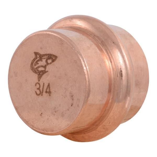 3/4 in. Copper Press End Cap (5-Pack)