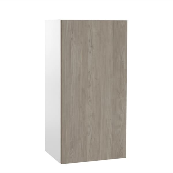 Cambridge Quick Assemble Modern Style, Grey Nordic 21 x 30 in. Wall Kitchen Cabinet (21 in. W x 12 D x 30 in. H)