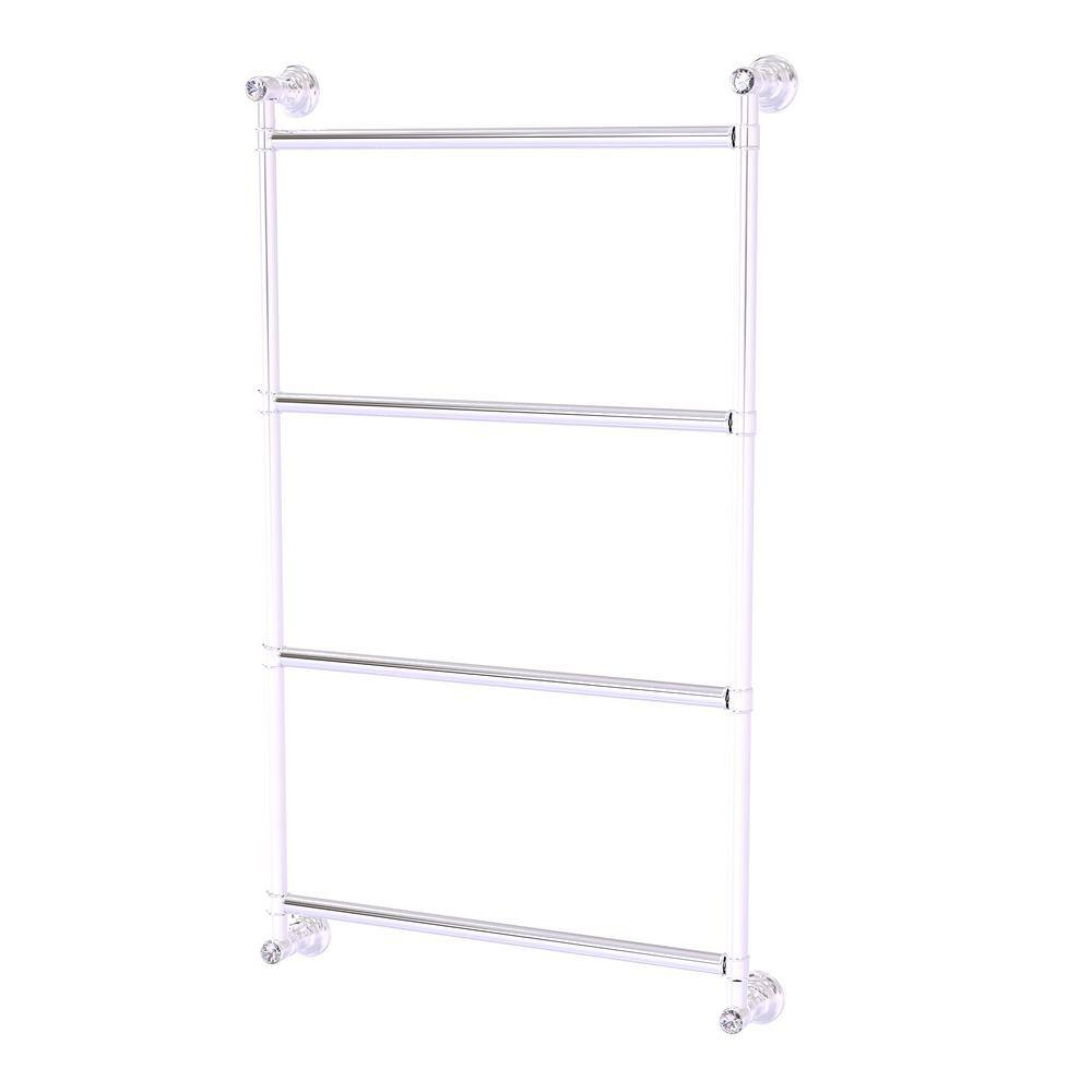 Carolina Crystal 18 in. 4-Tier Ladder Towel Rack Bar in Polished Chrome price history on PriceWatchPro