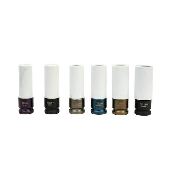 ESCO Pro Series 1/2 in. Drive Automotive 6-Piece Socket Set with MS17 Socket for Mercedes Vehicles