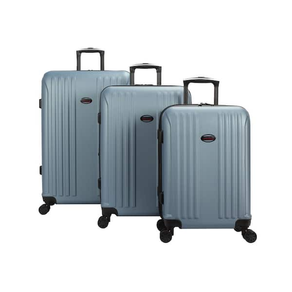 InUSA Endurance Lightweight Hardside Spinner Teal 3-Piece Luggage set 20  in. x 24 in. x 28 in. IUENDSML-TEA - The Home Depot