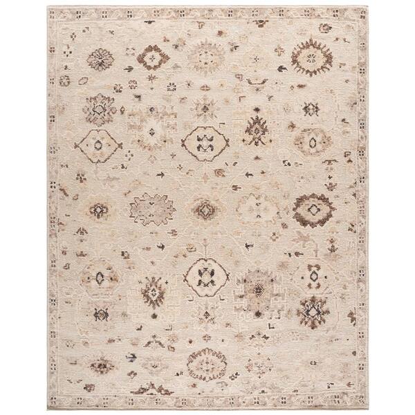 Mahajara 8 ft. x 10 ft. Beige/Brown Persian Area Rug