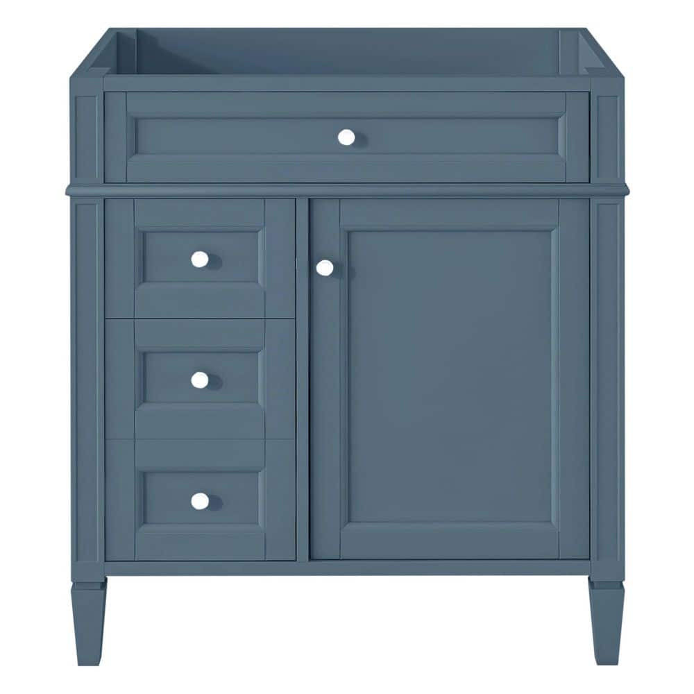 29 in. Freestanding Bath Vanity Cabinet without Top in Indigo price history on PriceWatchPro