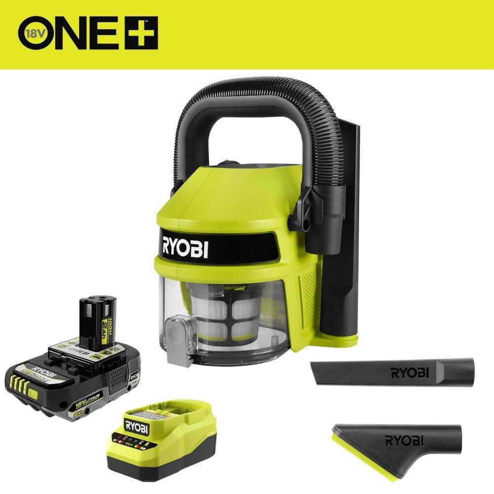 ラグナ　ワンドロップ RYOBI ONE+ 18V Cordless GoGoVac Handheld Vacuum Cleaner Kit with