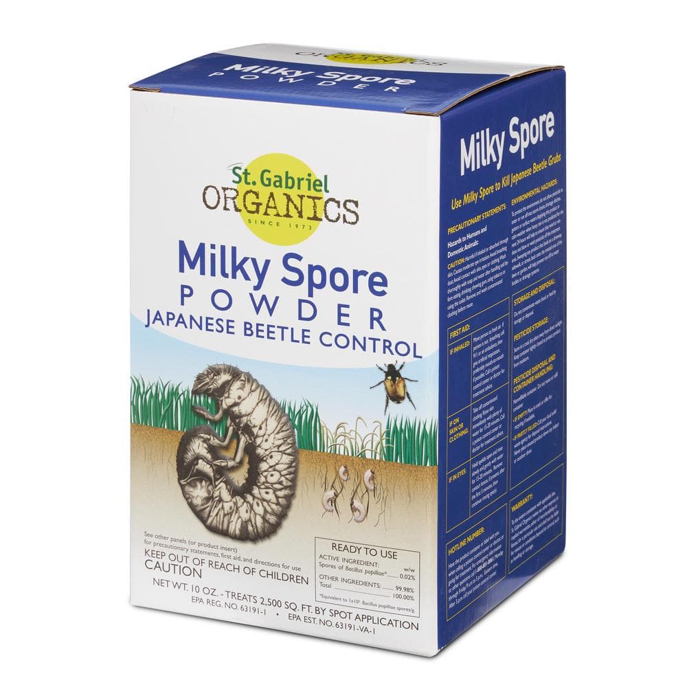 St. Gabriel ORGANICS 10 oz. Milky Spore Powder Japanese Beetle
