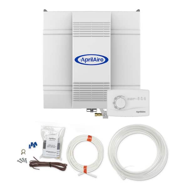 Fan-Powered Evaporative Whole-House Humidifier with Manual Control and Installation Kit, 18 Gal. Up to 5,300 sq. ft.