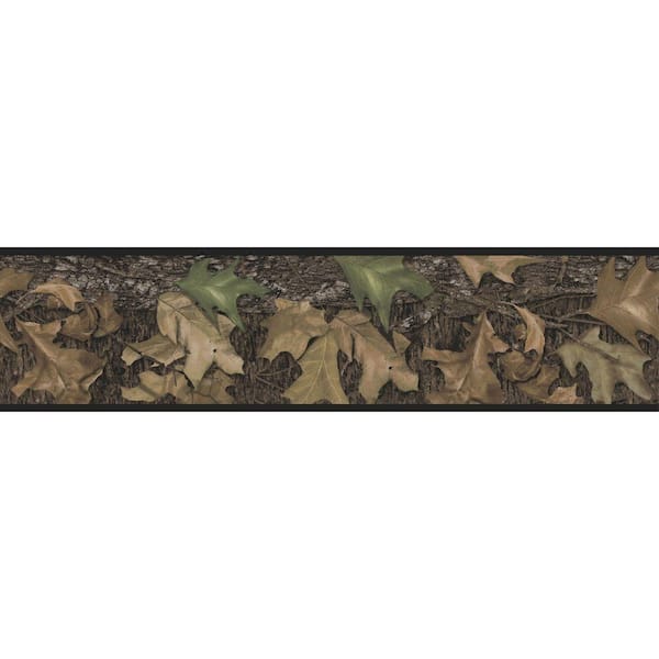RoomMates Mossy Oak Camouflage Peel and Stick Wallpaper Border