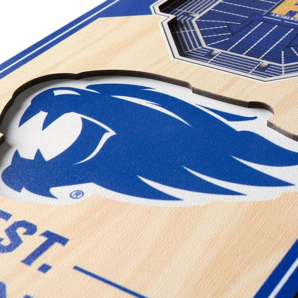 NCAA Kentucky Wildcats 6 in. x 19 in. 3D Stadium Banner-Rupp Arena