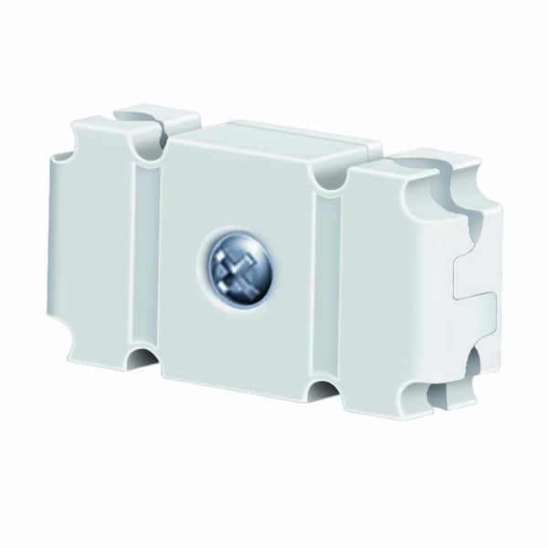 ClosetMaid 2 in. x 1 in. Universal Joiner Plate for Wire Shelving